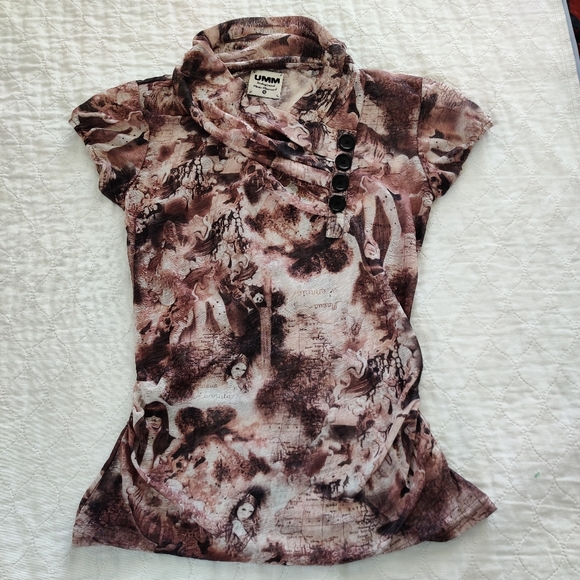 Women UMM top / Blouse size Small - Picture 1 of 8